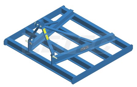 Egaliseerframe voor mini trekker