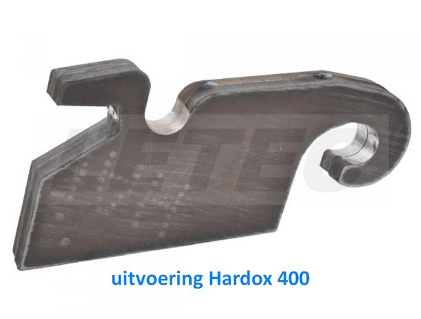Aanlasoor CW10 standaard Hardox 400
